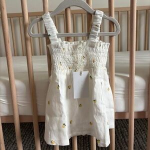 Oat Co Florence Linen Dress ‘Clementine’